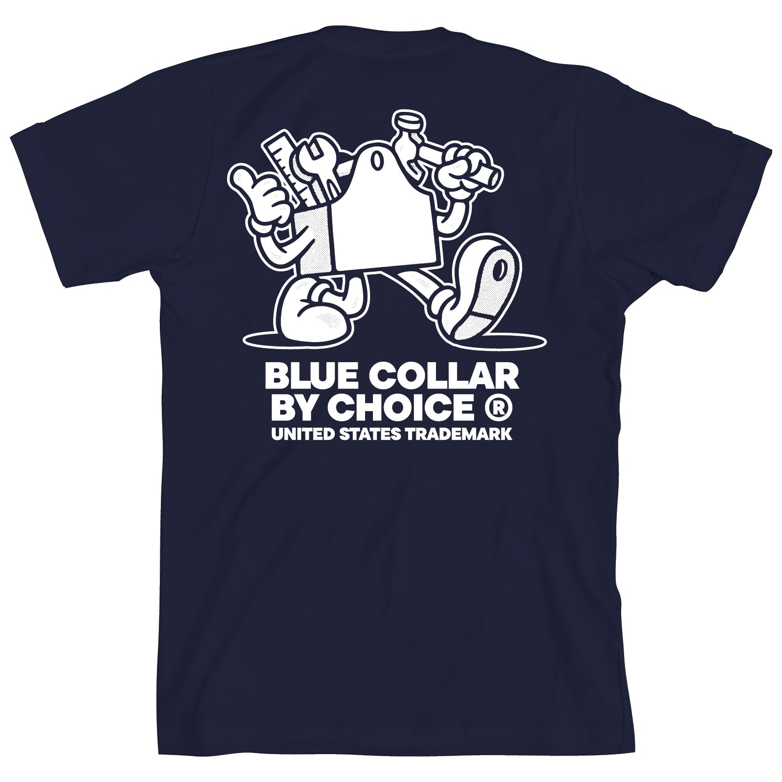 Blue Collar By Choice T-Shirt - Navy
